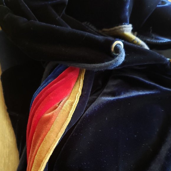 Aviator Nation Navy Velvet Jacket Medium M Sold Out - Picture 9 of 9